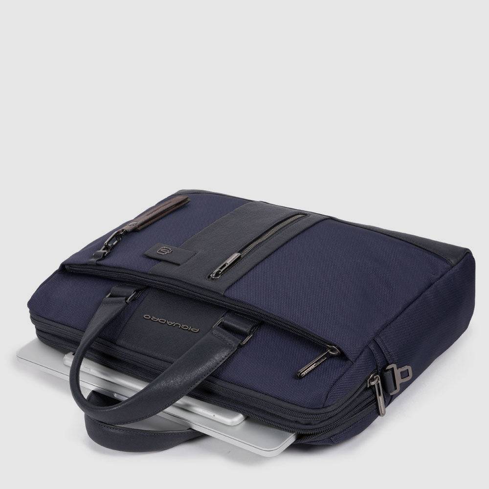 Piquadro Laptop bag 15,6" in recycled fabric Qualità Garantita