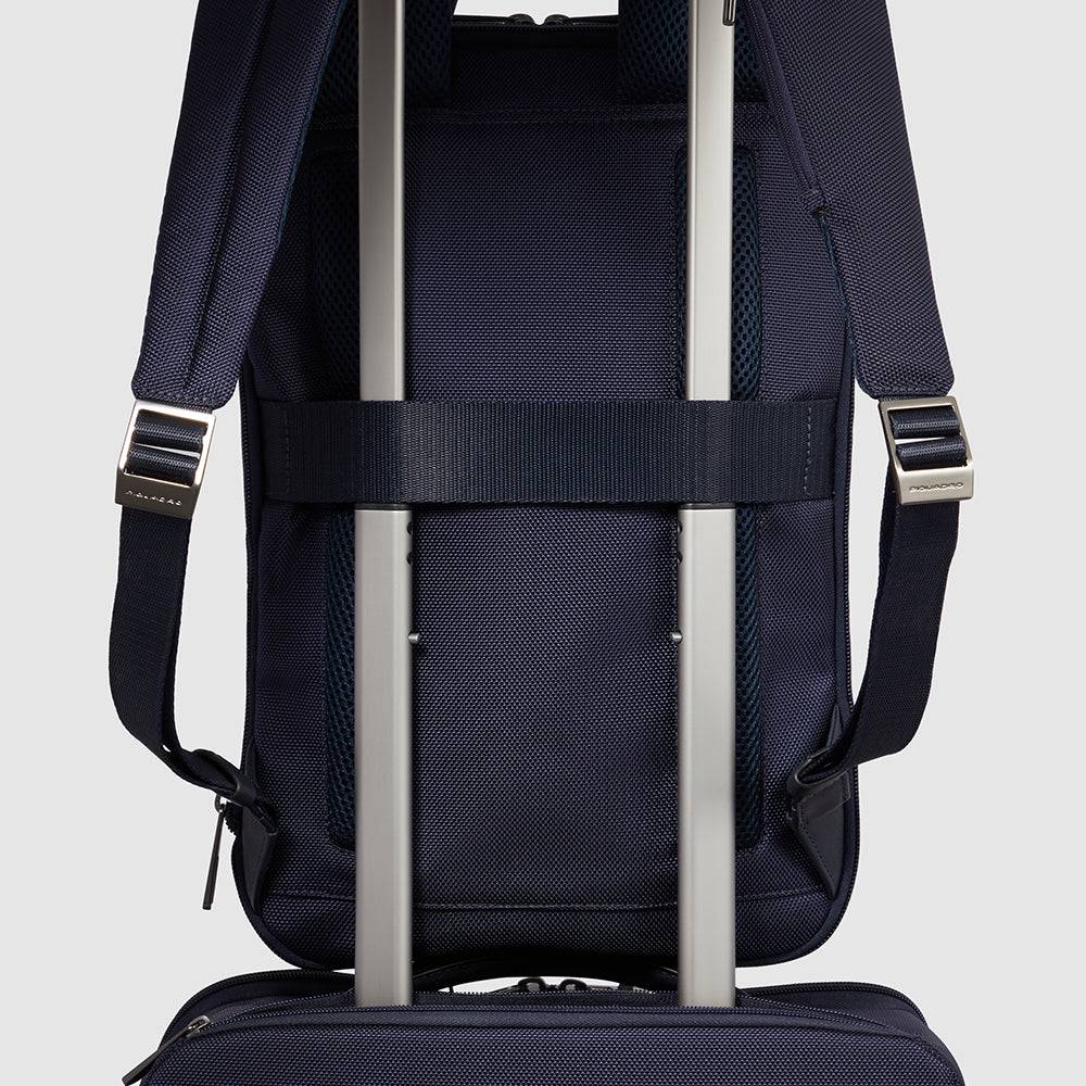 Piquadro Slim computer backpack 15,6" in recycled fabric Acquista Ora