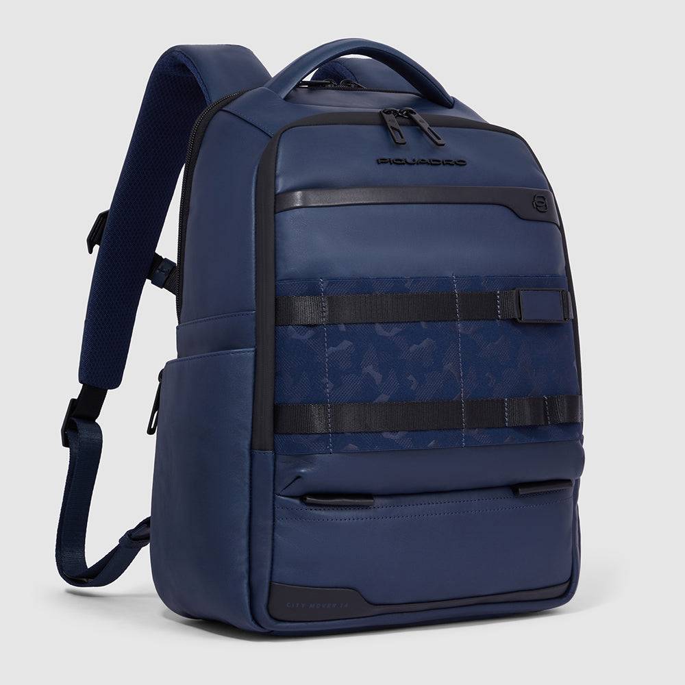 Piquadro Personalizable, modular laptop backpack 14" Consegna Veloce