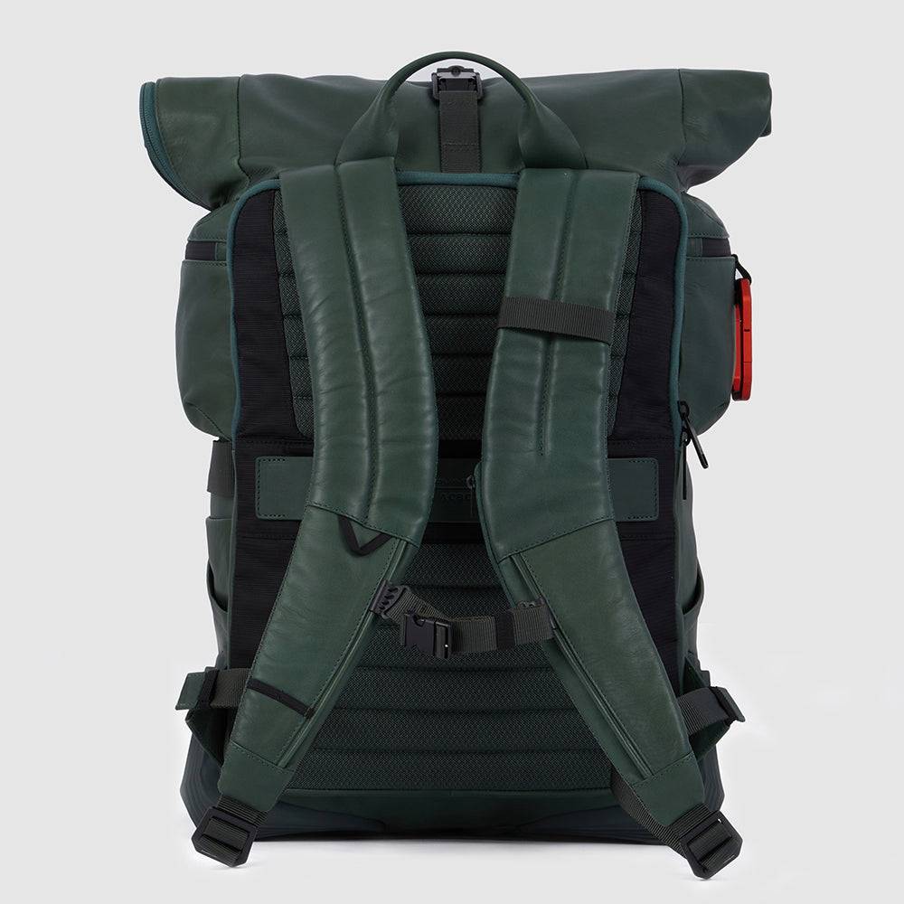 Piquadro Roll-top computer 15,6" and iPad®Pro12,9" backpack Promozione Limitata