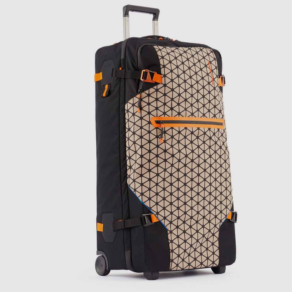 Piquadro Big size fabric trolley bag Nuovo
