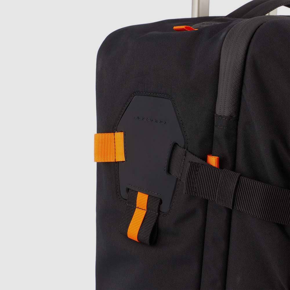 Piquadro Big size fabric trolley bag Nuovo