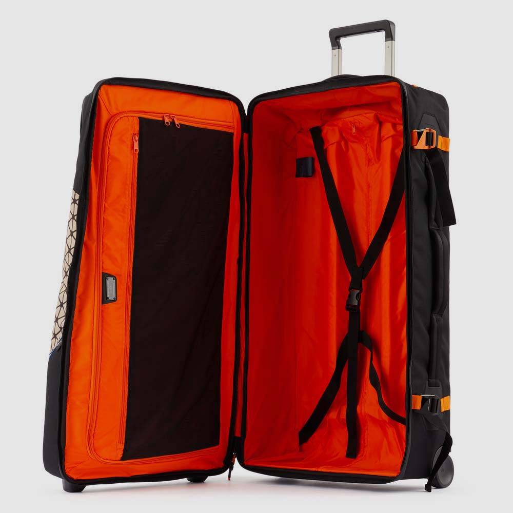 Piquadro Big size fabric trolley bag Nuovo