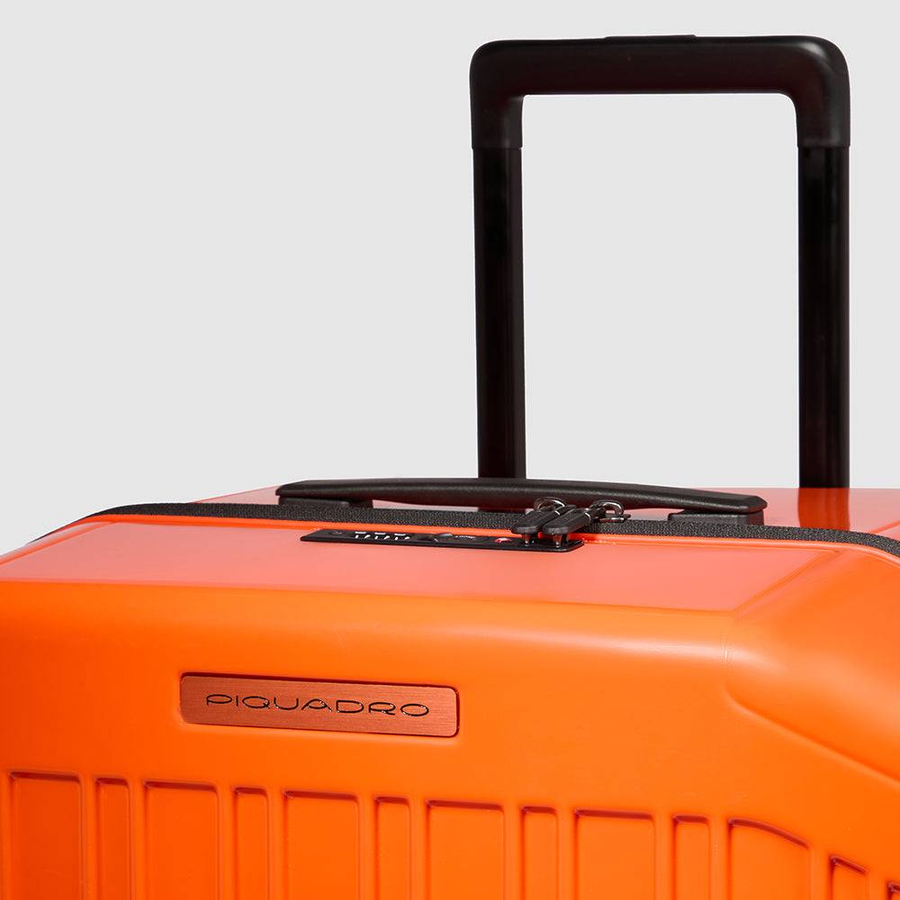 Piquadro Hardside spinner in trunk shape Spedizione Gratuita