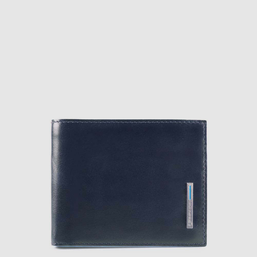 Piquadro Men’s wallet with coin case, credit card facility Nuova