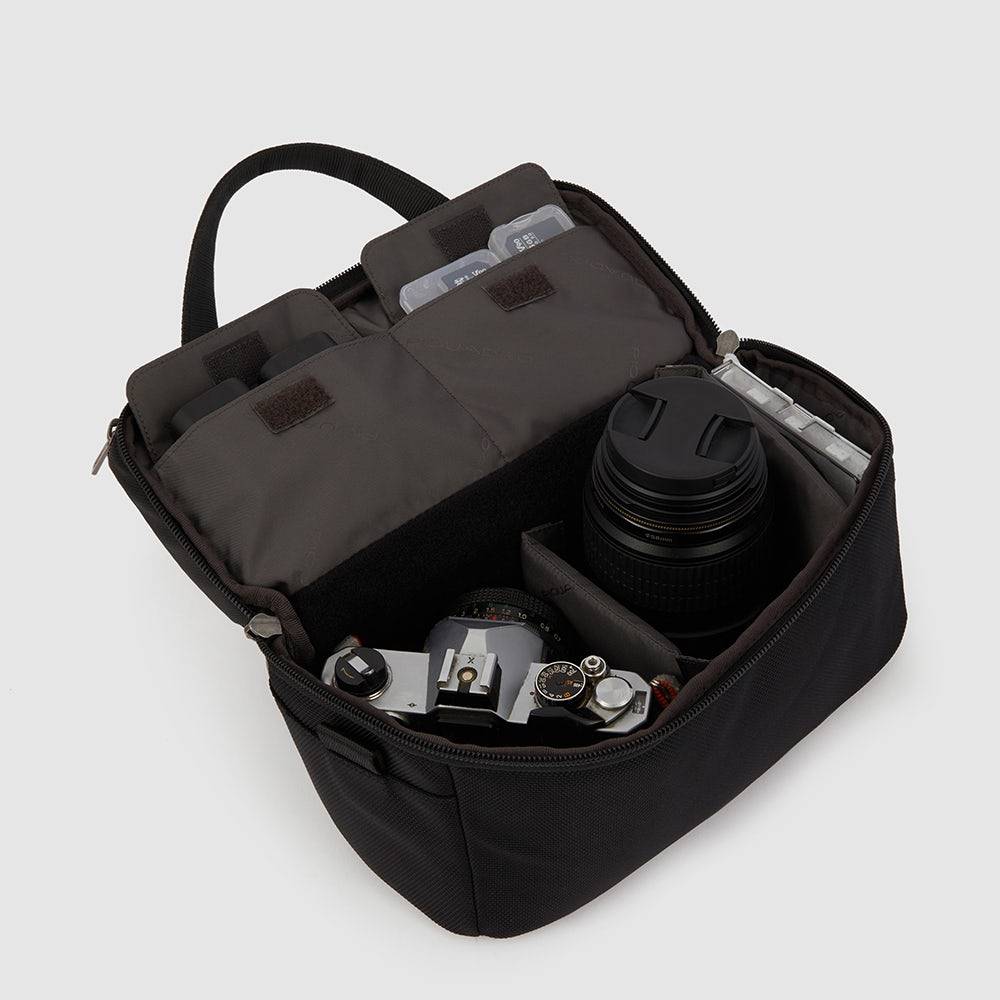 Piquadro Camera bag in recycled fabric 2025