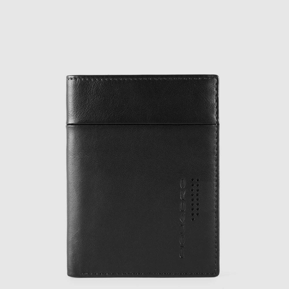 Piquadro Vertical men’s wallet with banknote, credit Acquista Ora