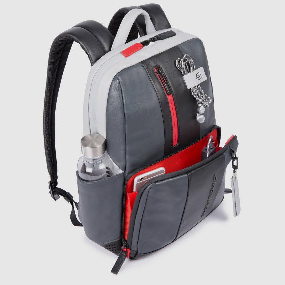 Piquadro Customizable computer backpack with iPad® compartm Economico