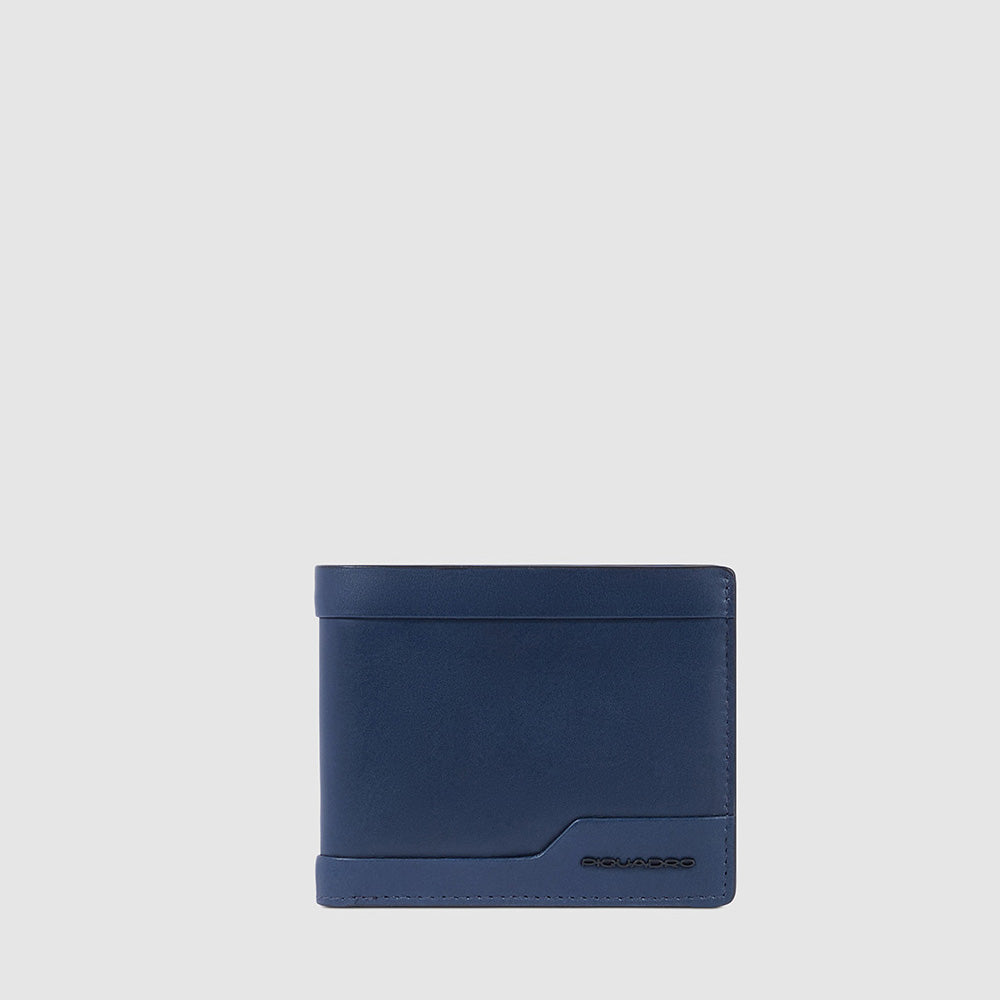 Piquadro Leather men’s wallet with coin pocket Negozio