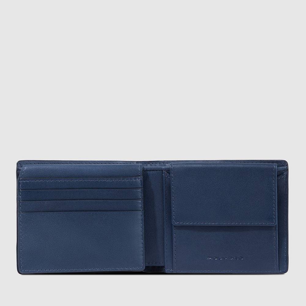 Piquadro Men’s wallet with flip up ID window Italy