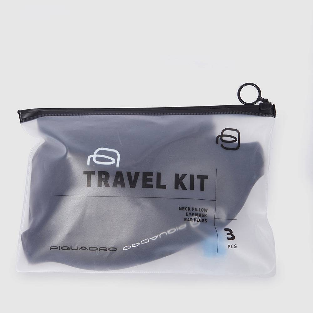 Piquadro Travelset with inflatable neck pillow Nuovo