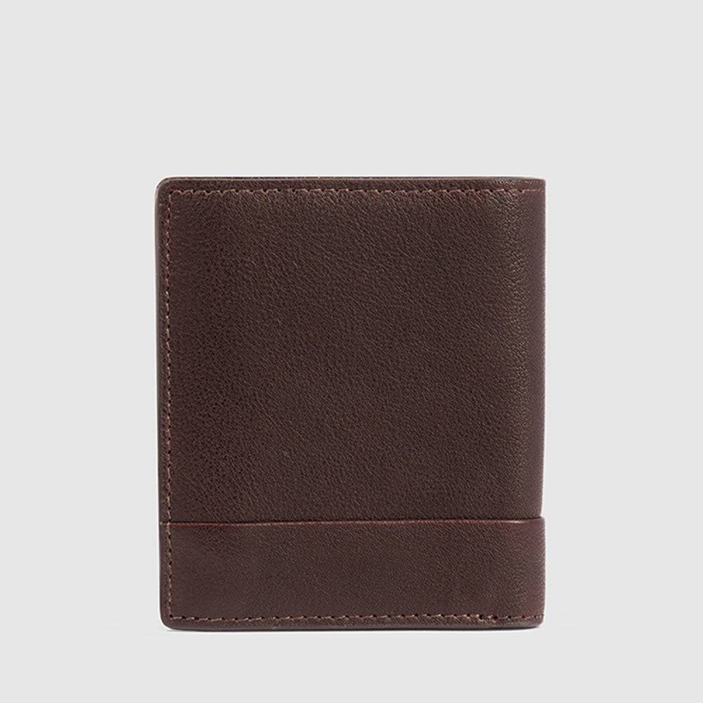 Piquadro Vertical men’s wallet with coin pocket Vendita