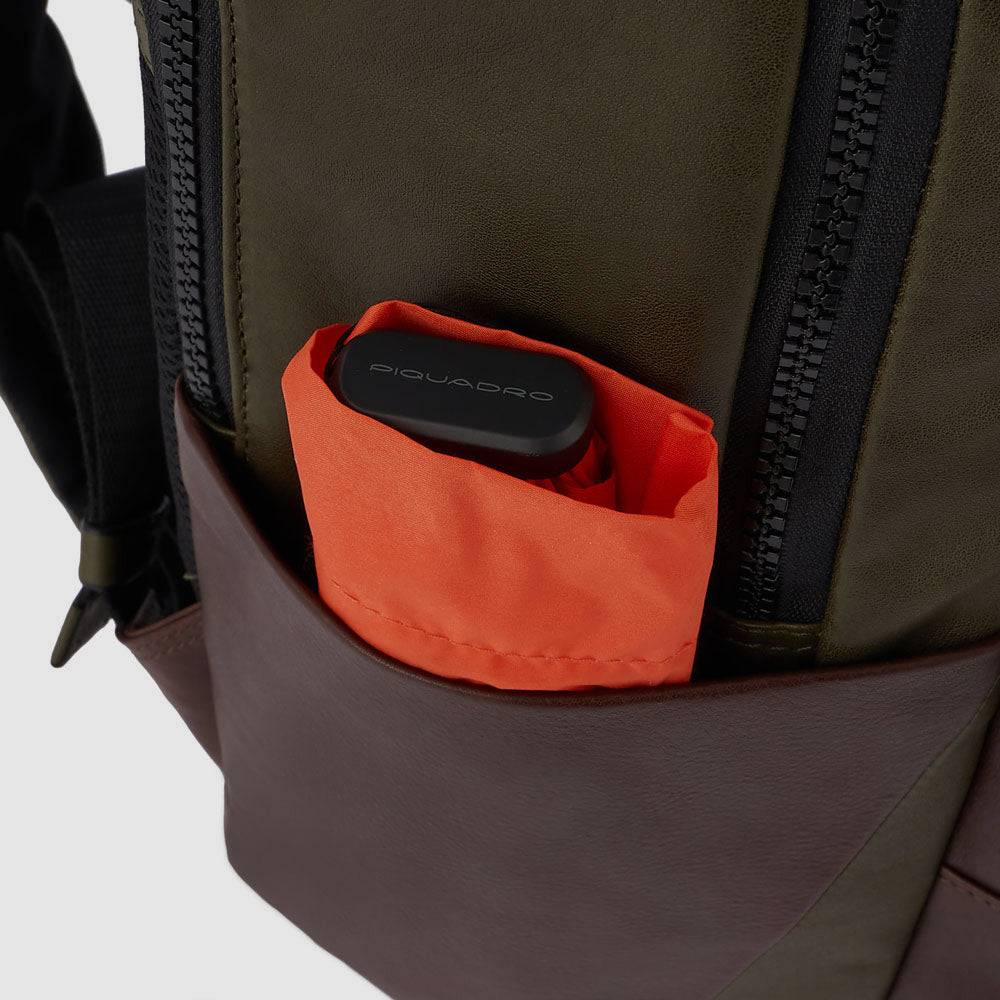 Piquadro Backpack with computer sleeve 14" Prezzo Ridotto