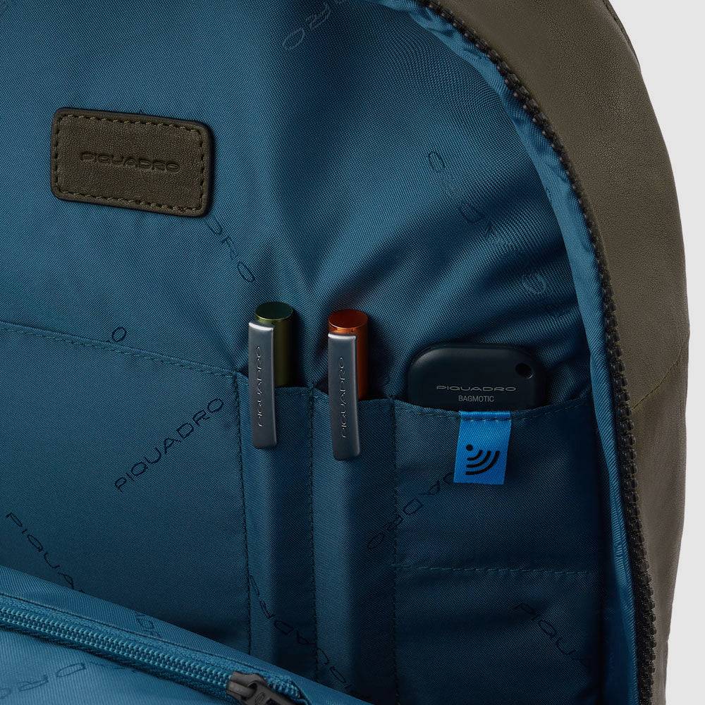 Piquadro Backpack with computer sleeve 14" Prezzo Ridotto