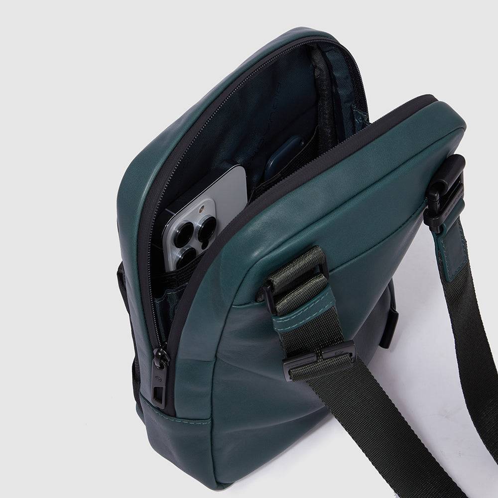 Piquadro Personalizable, modular iPad®mini crossbody bag Offerta