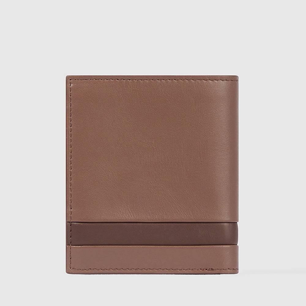 Piquadro Vertical men’s wallet with coin pocket Saldi