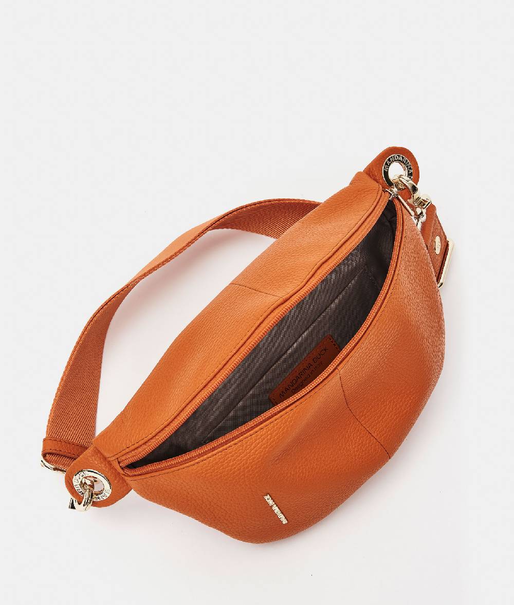 Mandarina Duck MELLOW LEATHER BUM BAG Mandarina Duck Qualità Garantita