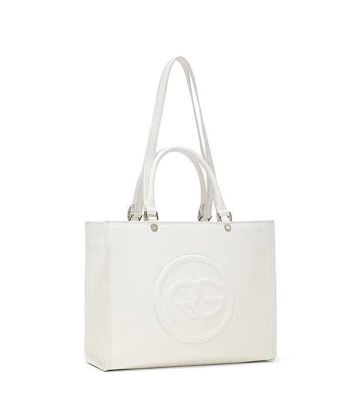 Roberta Gandolfi Roberta Pelle medium Borsa a mano in pelle con doppi spallacci per essere portata a spalla e tramezza Negozi Online