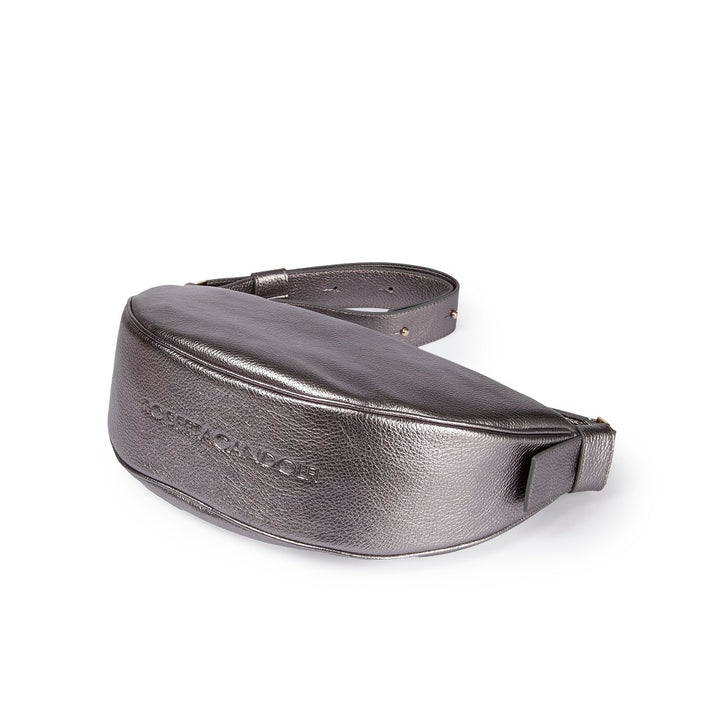 Roberta Gandolfi Micol Banana small cross body in vitello martellato metal con tracolla regolabile Online