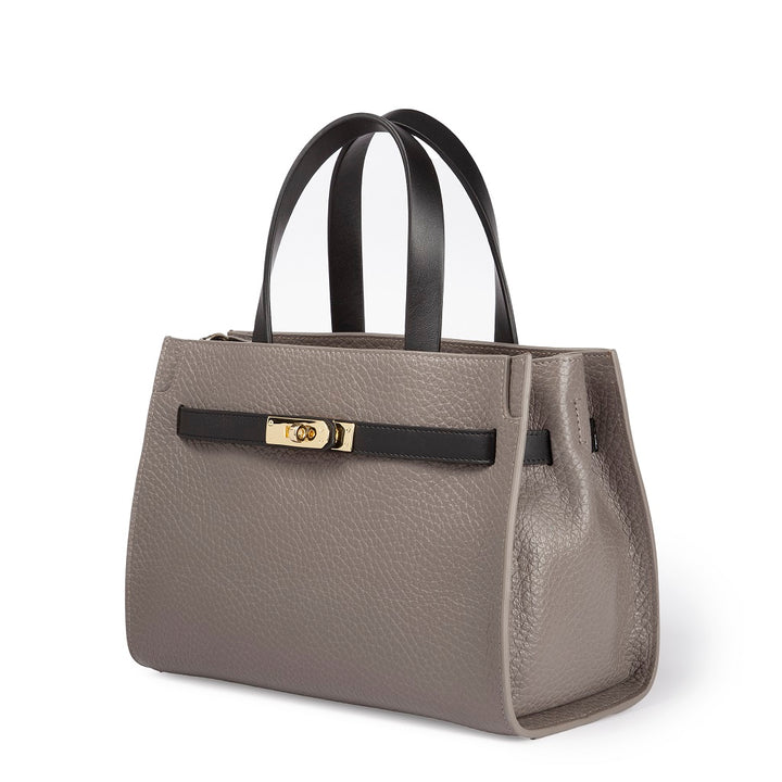 Roberta Gandolfi Frida Handbag in pelle martellata con tracolla logata in tessuto regolabile I Più Venduti