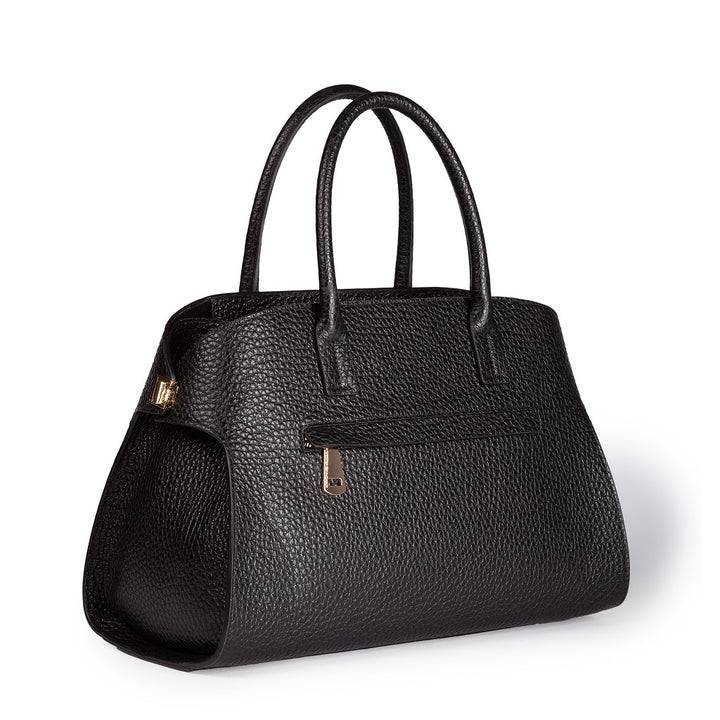 Roberta Gandolfi Elodie bowling medium borsa a mano in pelle con tracolla staccabile e regolabile Vendite Flash