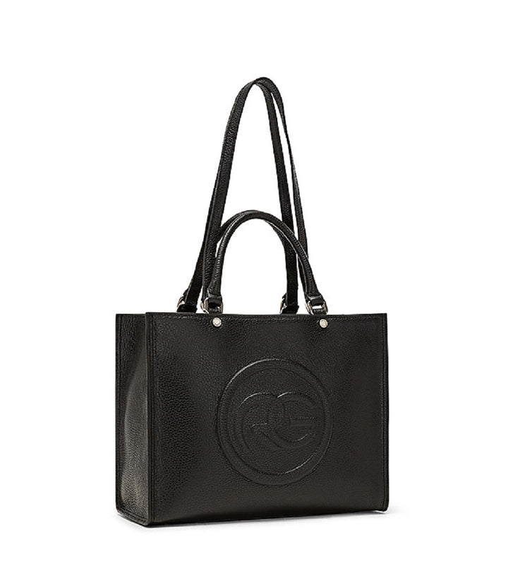 Roberta Gandolfi Roberta Pelle medium Borsa a mano in pelle con doppi spallacci per essere portata a spalla e tramezza Negozi Online