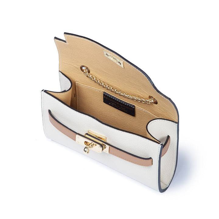 Roberta Gandolfi Chiara tracollina crossbody con chiusura girello e tracolla in catena Fino Al -60%