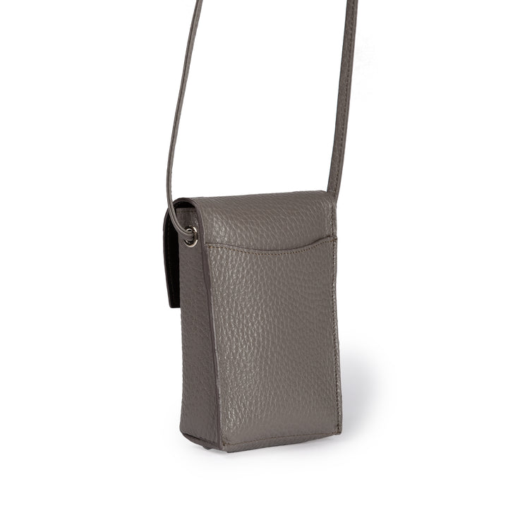 Roberta Gandolfi Elodie minibag and phoneholder in pelle con pratica tasca esterna e tracolla regolabile Convenienza