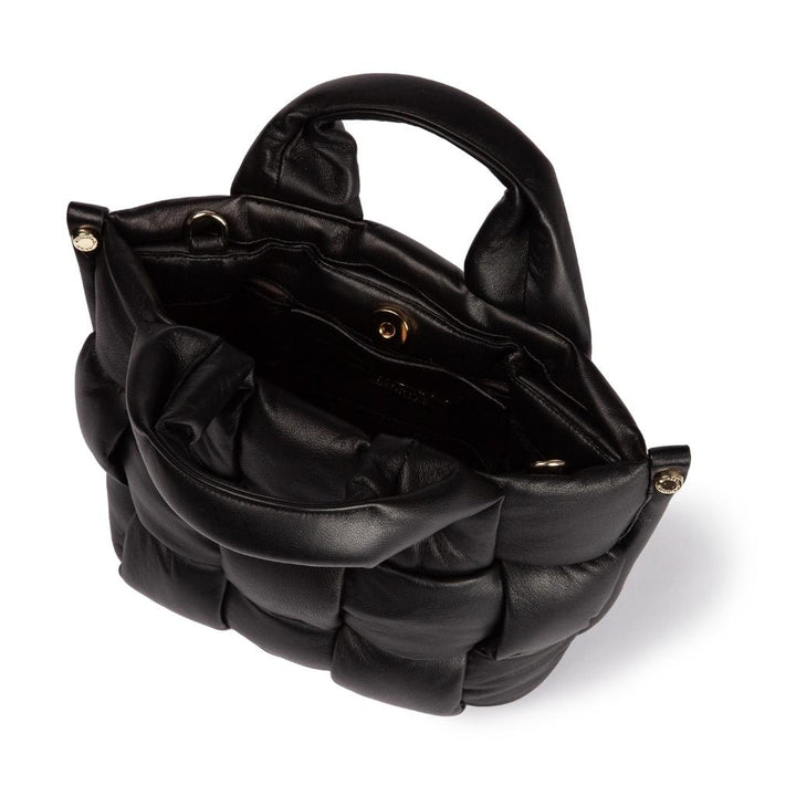 Roberta Gandolfi Greta Mini Nappa borsa in soffice pelle di agnello imbottita ed intrecciata a mano Offerta