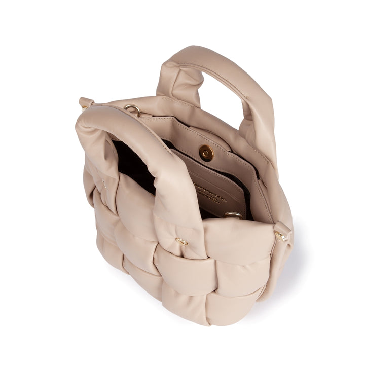 Roberta Gandolfi Greta Mini Nappa borsa in soffice pelle di agnello imbottita ed intrecciata a mano 2025