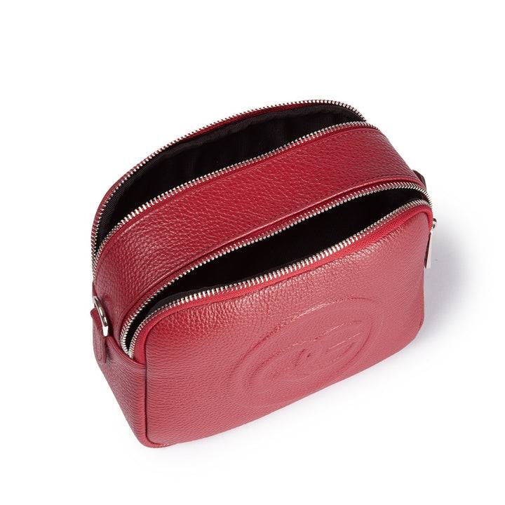 Roberta Gandolfi Roberta Pelle camera e crossbody in pelle con doppio scomparto e tracolla staccabile Pezzi Unici