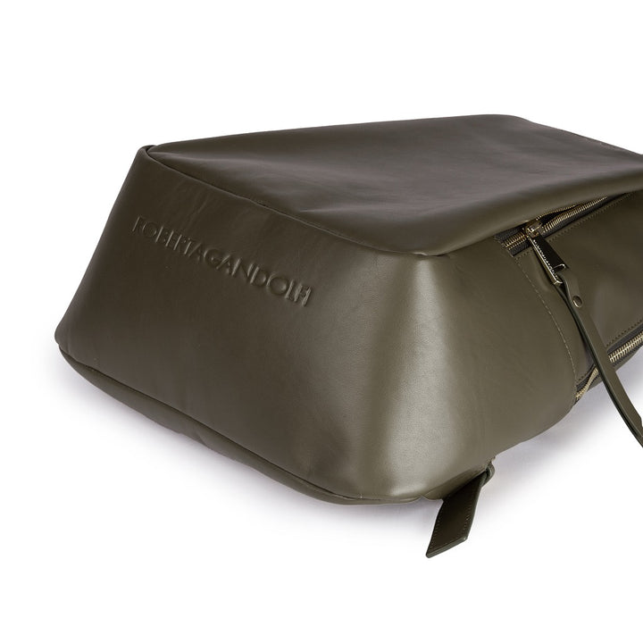 Roberta Gandolfi Micol Backpack in vitello liscio multitasche Acquista Ora