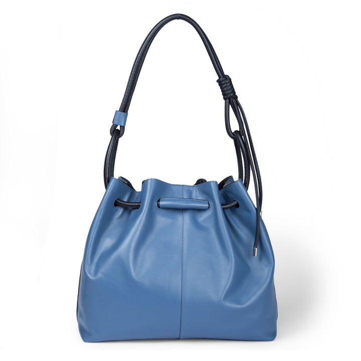 Roberta Gandolfi Gisella Large borsa con doppia portabilità mano o spalla in morbido vitello Consegna Veloce