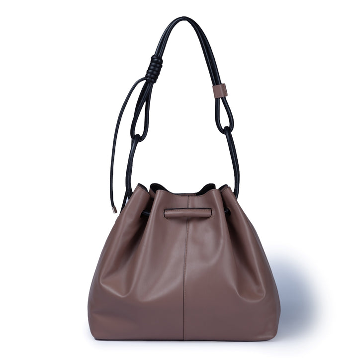 Roberta Gandolfi Gisella Large borsa con doppia portabilità mano o spalla in morbido vitello Promozione Limitata