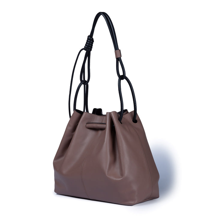 Roberta Gandolfi Gisella Large borsa con doppia portabilità mano o spalla in morbido vitello Promozione Limitata