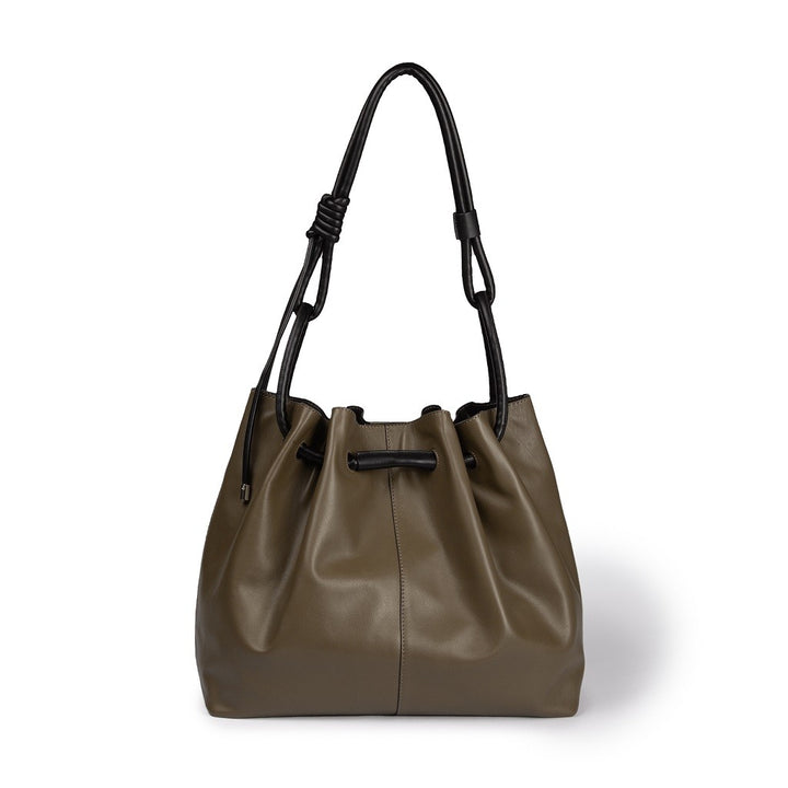 Roberta Gandolfi Gisella Large borsa con doppia portabilità mano o spalla in morbido vitello Offerta