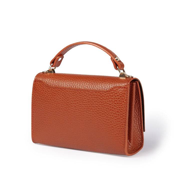 Roberta Gandolfi Elodie compact crossbody borsa in pelle con tramezza interna e tasca esterna con tracolla staccabile e regolabile Negozi Online