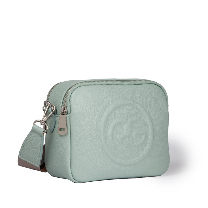 Roberta Gandolfi Roberta Pelle camera e crossbody in pelle con doppio scomparto e tracolla staccabile Fino Al -60%