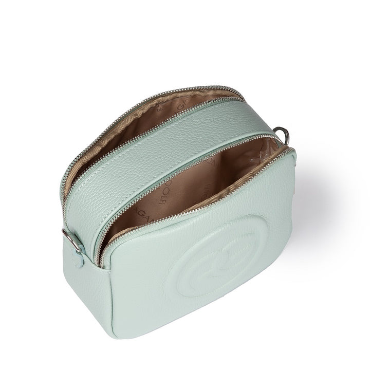 Roberta Gandolfi Roberta Pelle camera e crossbody in pelle con doppio scomparto e tracolla staccabile Fino Al -60%