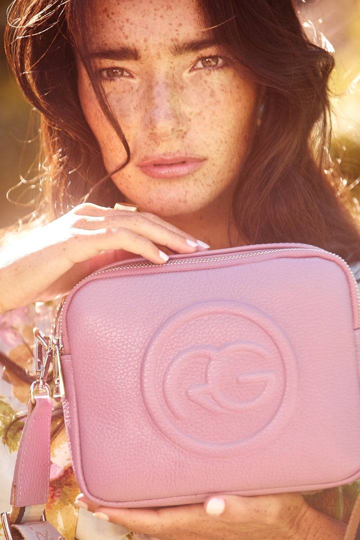 Roberta Gandolfi Roberta Pelle camera e crossbody in pelle con doppio scomparto e tracolla staccabile Fino Al -60%