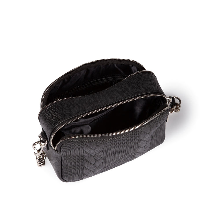 Roberta Gandolfi Camera Treccia borsa a spalla e crossbody in pelle stampata con tracolla catena Convenienza