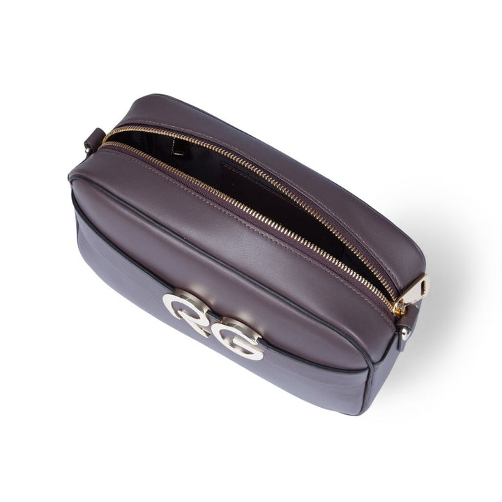 Roberta Gandolfi Dafne camera in pelle con tracolla staccabile Presa