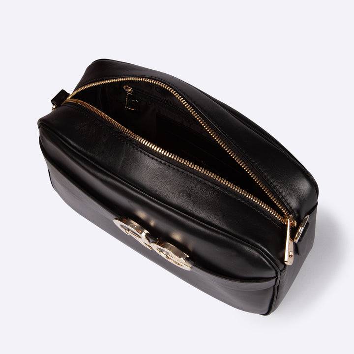 Roberta Gandolfi Dafne camera in pelle con tracolla staccabile In Vendita