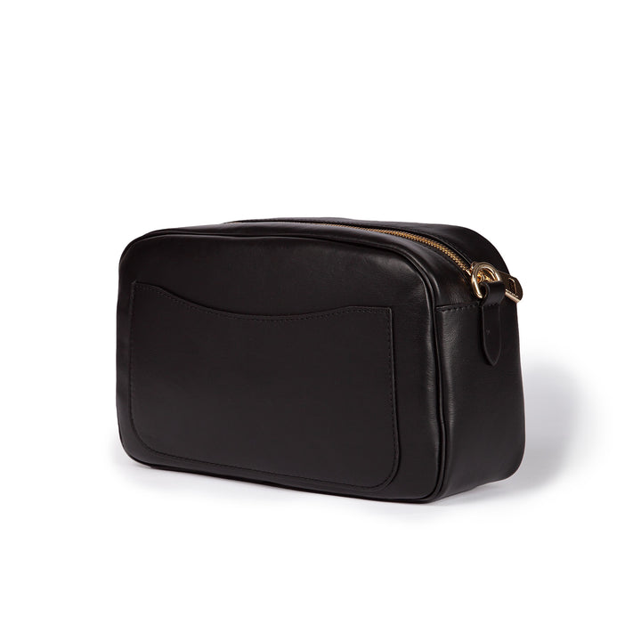 Roberta Gandolfi Dafne camera in pelle con tracolla staccabile In Vendita