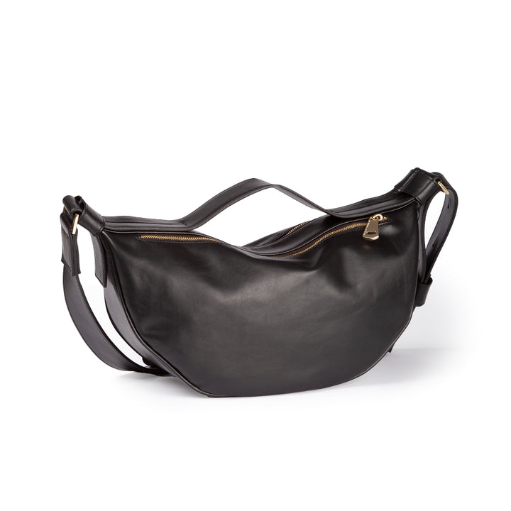 Roberta Gandolfi Micol Banana small cross body in vitello liscio con tracolla regolabile Pezzi Unici