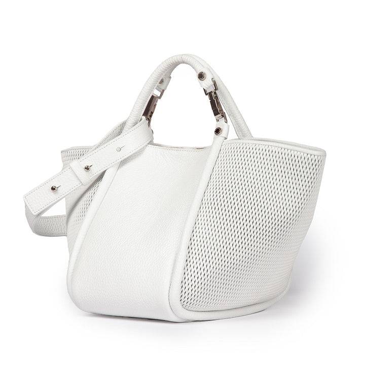 Roberta Gandolfi Yuma medium 3 in 1 borsa a mano in pelle trasformabile con tracolla staccabile Italia