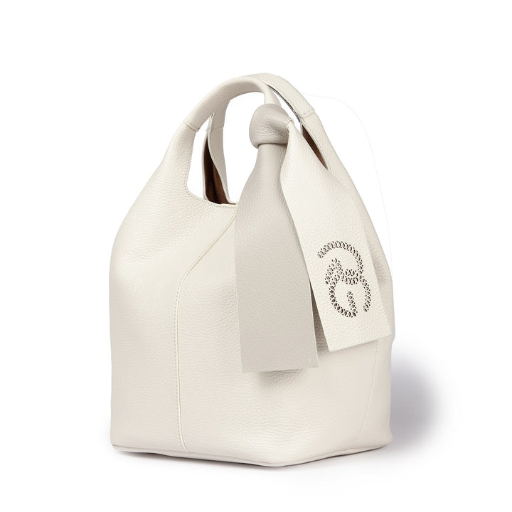 Roberta Gandolfi Maia handbag borsa a mano in pelle martellata e tracolla staccabile Pezzi Unici