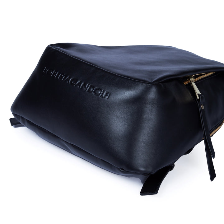 Roberta Gandolfi Micol Backpack in vitello liscio multitasche In Linea