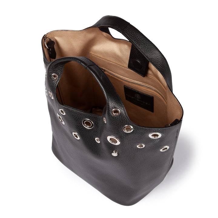 Roberta Gandolfi Belinda medium borsa a mano in pelle con tracolla staccabile Vendita