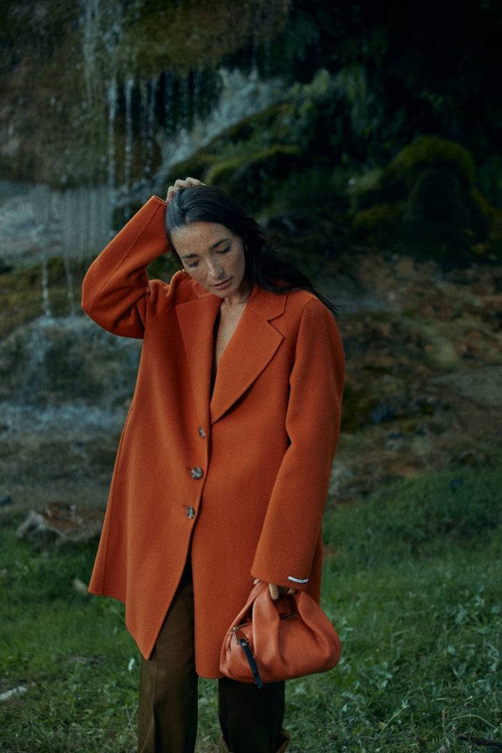 Roberta Gandolfi Emily bowling small in pelle con tracolla staccabile Spedizione Gratuita